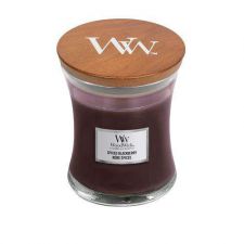 spiced blackberry medium candle woodwick 