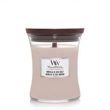 vanilla sea salt medium candle woodwick 