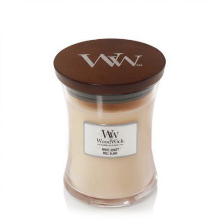 white honey medium candle woodwick 