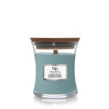 evergreen cashmere mini candle woodwick 