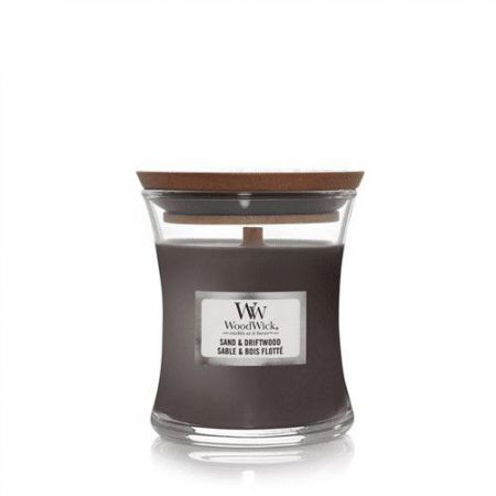 sand driftwood mini candle woodwick 