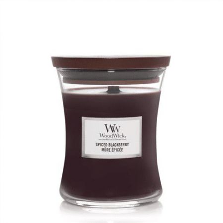 spiced blackberry mini candle woodwick 