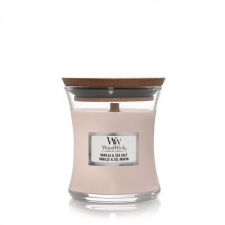 vanilla et sea salt mini candle woodwick 