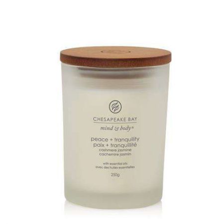 chesapeake cachemire jasmin medium candle paix et tranquillite 