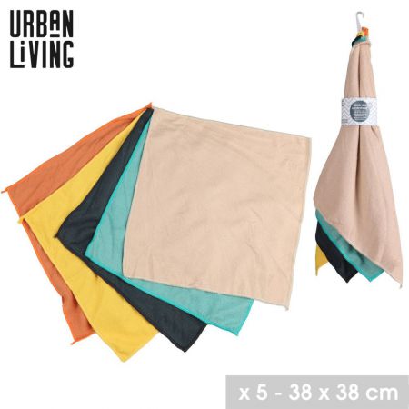 torchon lavette xe 38x38 urban living 