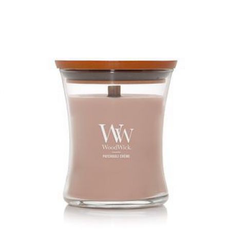 creme patchouli medium candle woodwick 