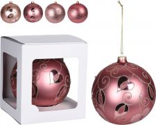 avg111910 xmas ball flower deco 15cm