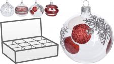 avg112050 xmas ball transparent 100mm